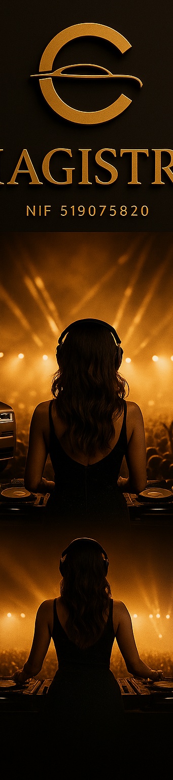 Evento de música com DJ e público